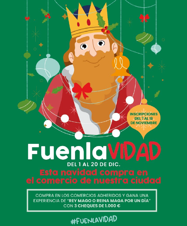 Más de 200 comercios de la localidad participan en ‘Fuenlavidad’