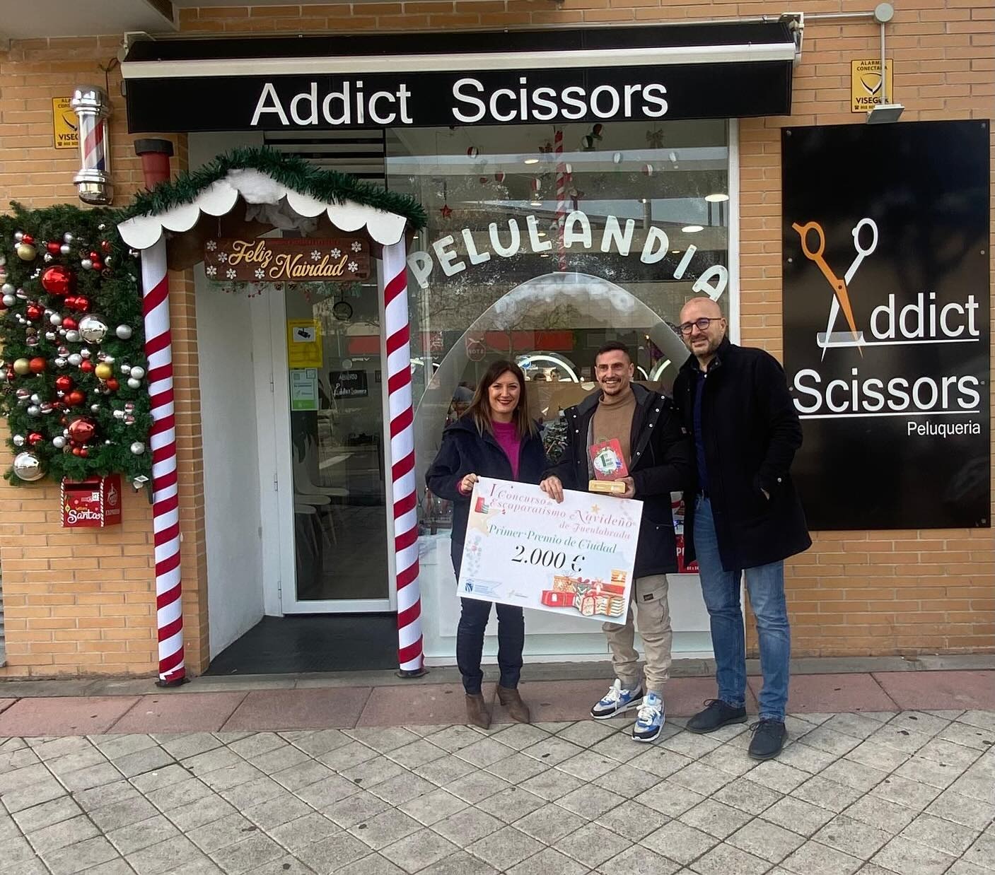Ganadores del V Concurso de Escaparatismo Navideno 19122024