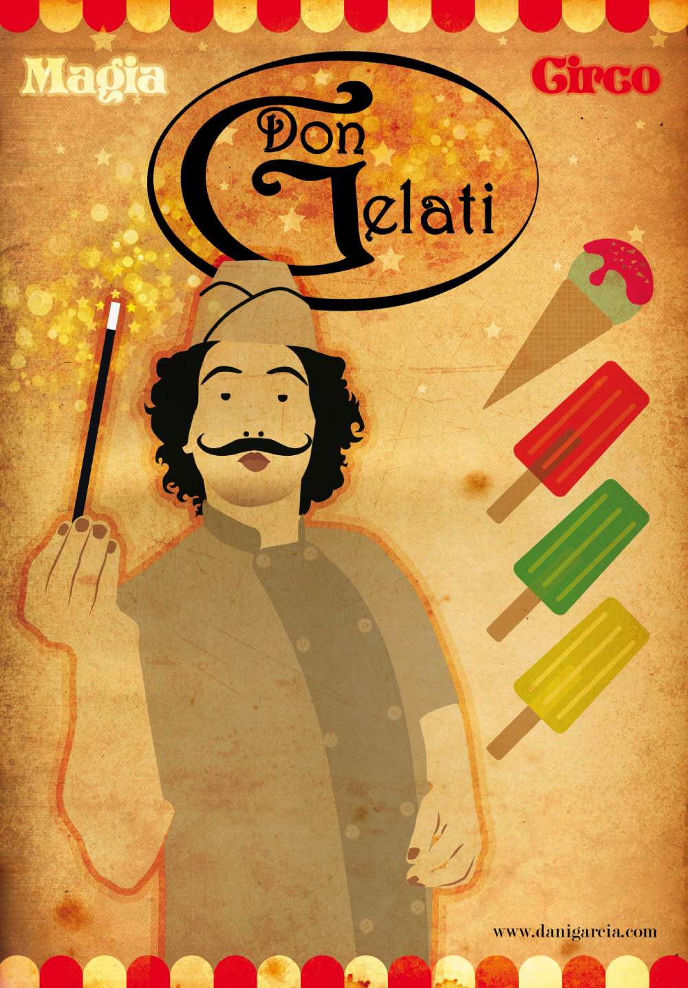 Cartel de Don Gelati