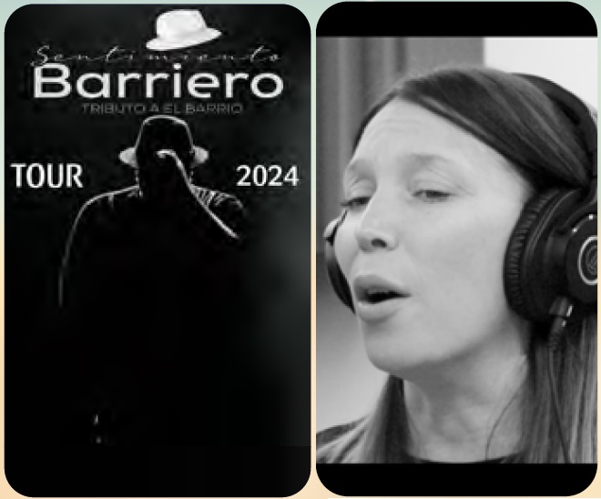 Imagen del cartel del homenaje a El Barrio y Cristina Santos