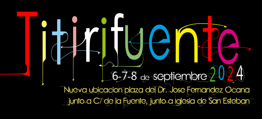 Cartel del festival de títeres