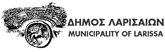 Logo del ayuntamiento de Larisa (Grecia)