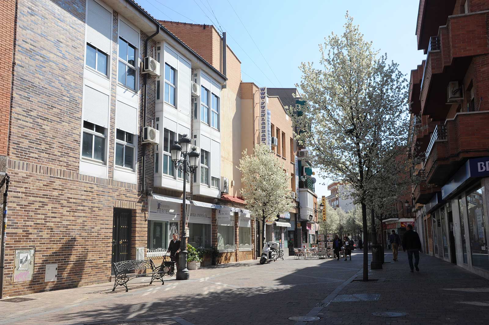 Calle peatonal de Fuenlabrada