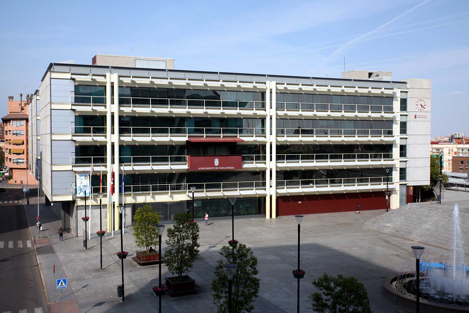 Fachada del ayuntamiento de Fuenlabrada