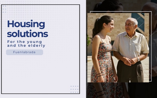 Housing solutions for the young and elderly Fuenlabrada