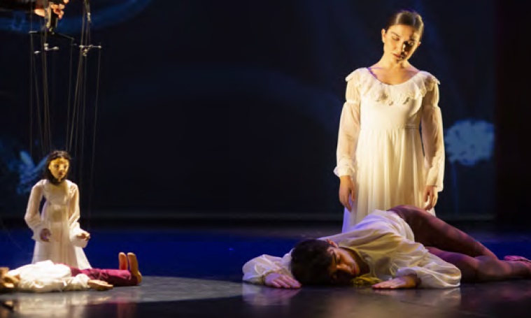 Imagen de una escena de Romeo y Julieta