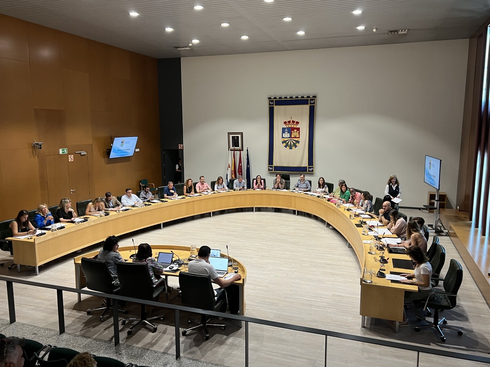 Imagen del pleno municipal