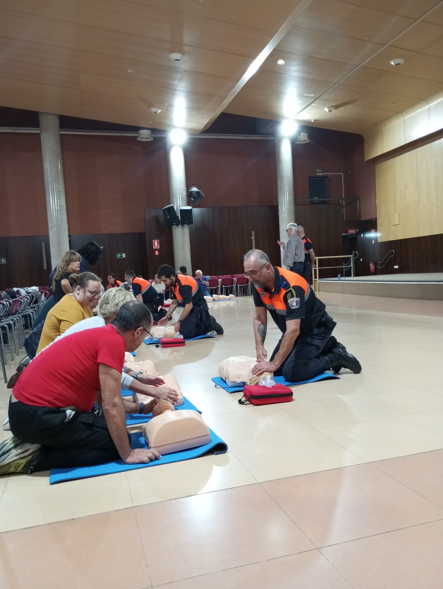 Talleres de reanimación en una edición anterior
