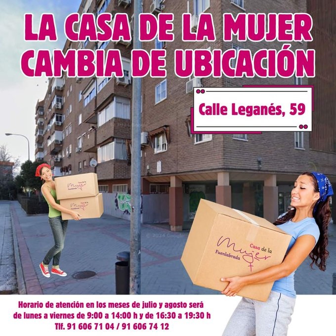 Cambio de ubicacion Casa de la Mujer 20082024