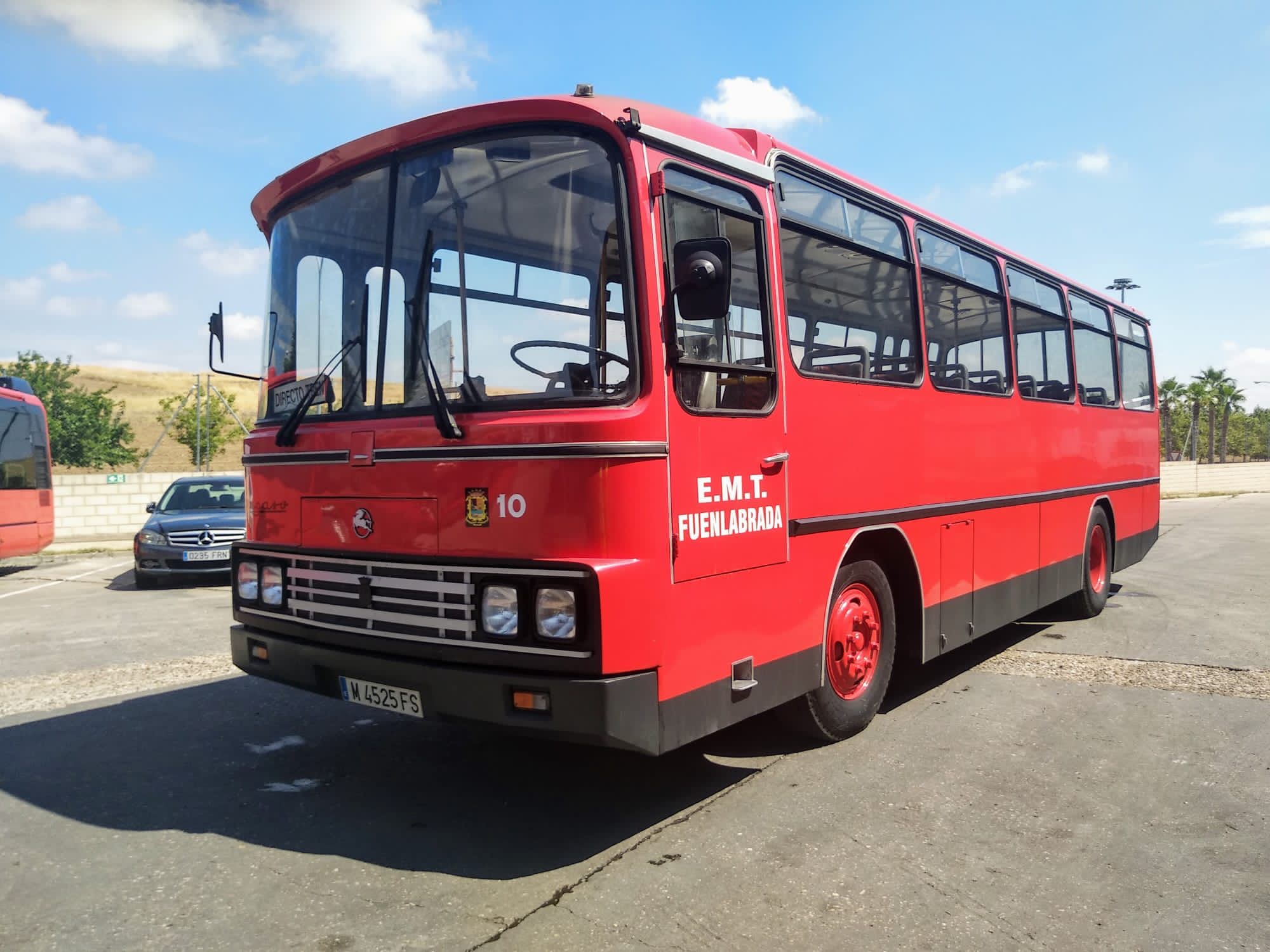 Bus Solidario de la Empresa Municipal de Transportes de Fuenlabrada