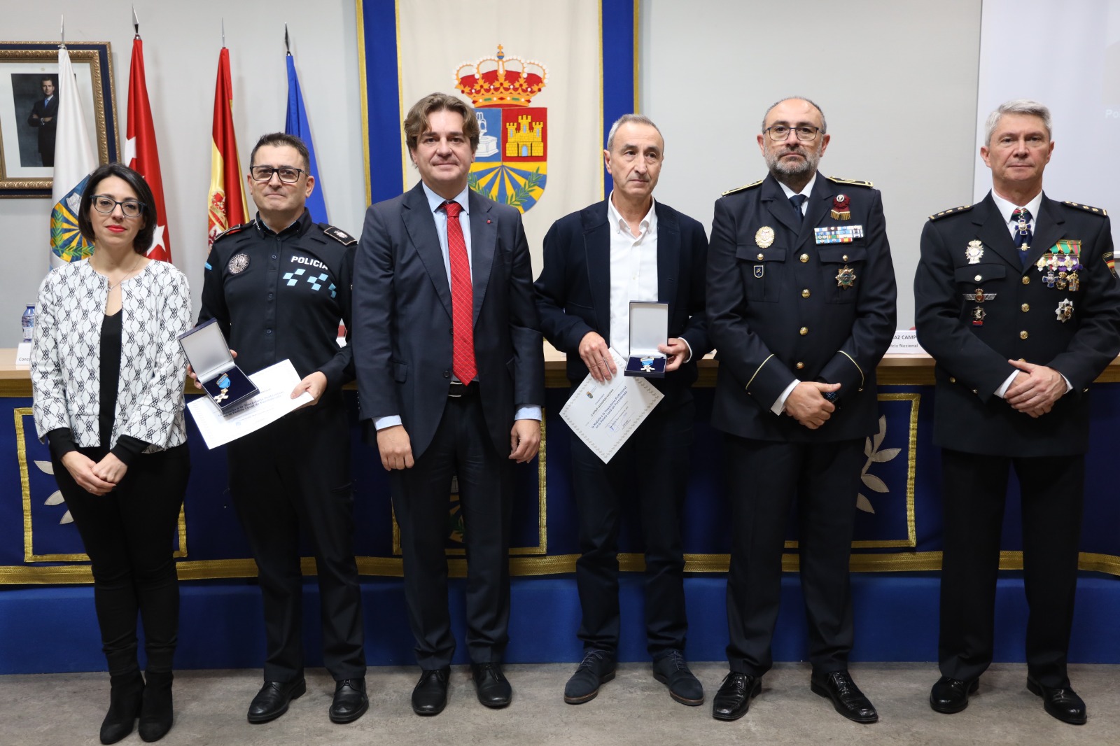 Fuenlabrada es la ciudad más segura de la Comunidad de Madrid según se ha puesto de manifiesto durante el acto institucional del Día de la Policía Local