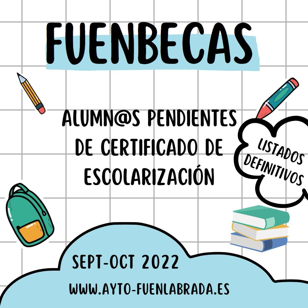Fuenlabrada ha entregado este curso 13.112 Fuenbecas para ayudar a las familias en la educación de sus hijos e hijas